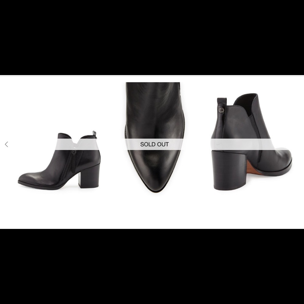 Donald J Pliner Edyn Leather Ankle Boot